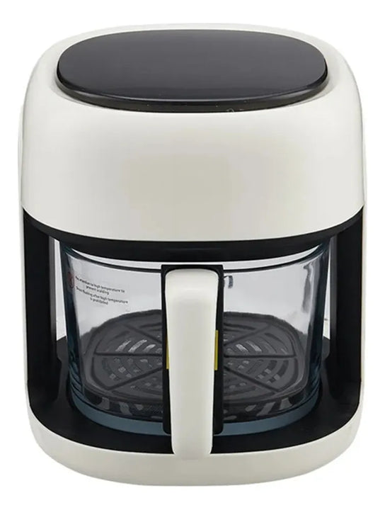 Freidora De Aire Schaffhausen Air Fryer Digital 8 Litros Blanco