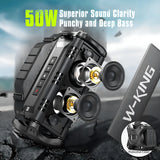 W-king Bocina Bluetooth, 50w Ipx6 Bocinas A Prueba De Agu