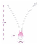 Aspirador Nasal O Saca Mocos Para Bebe Rosado