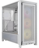 Corsair 4000d Frame Rs Argb: Chasis Atx Y 3 Ventiladores Blanco