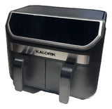 Freidora De Aire Kalorik De 8.5 Lts Doble Canasta Airfryer Negro