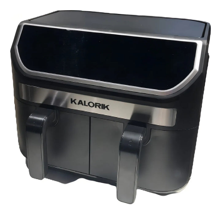 Freidora De Aire Kalorik De 8.5 Lts Doble Canasta Airfryer Negro