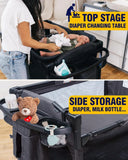 Cuna 4 En 1 Para Bebé Con Cambiador Y Moisés Bedside