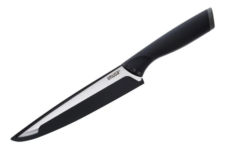 Cuchillo Rebanador 20cm Imusa Talent Acero Inoxidable Color Negro