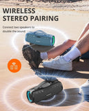 Parlante Bluetooth Portátil Tronsmart Mirtune S100 De 50w Negro