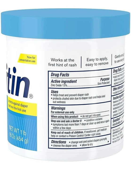 Desitin Crema Rápido Alivio Tarro Grande 16 Oz