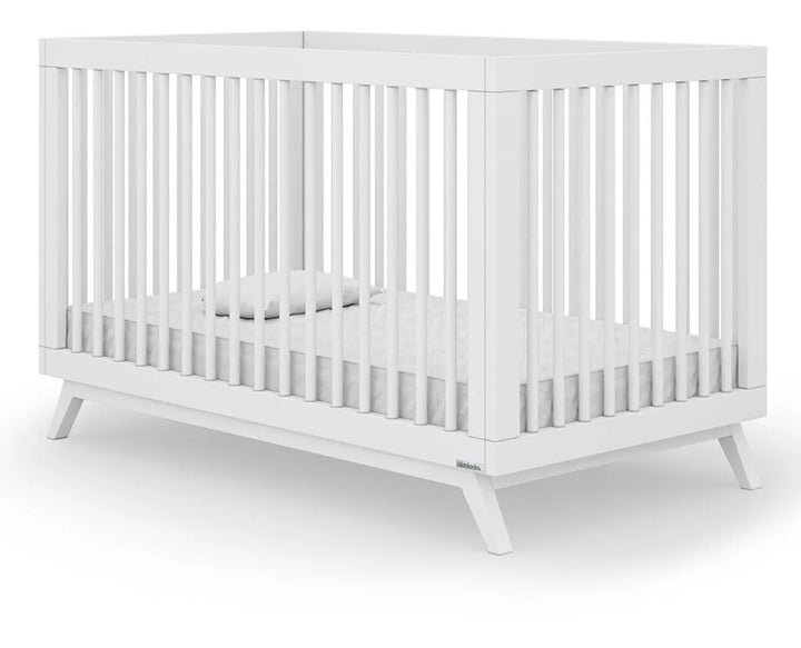 Cuna A Cama Infantil Dadada Soho 3 En 1 Convertible Madera Blanco