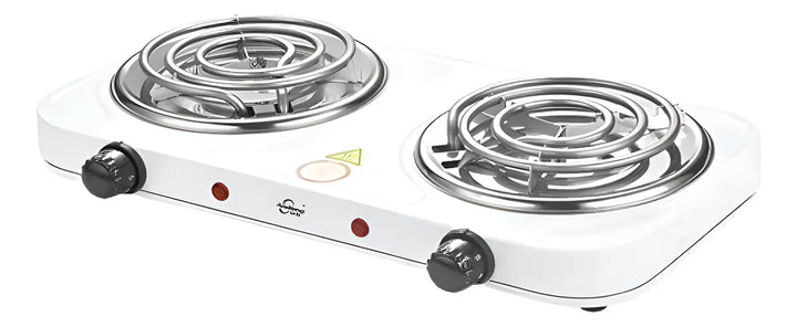 Estufa Fogón Eléctrica 2 Puestos 5 Niveles De Temperatura Disponible