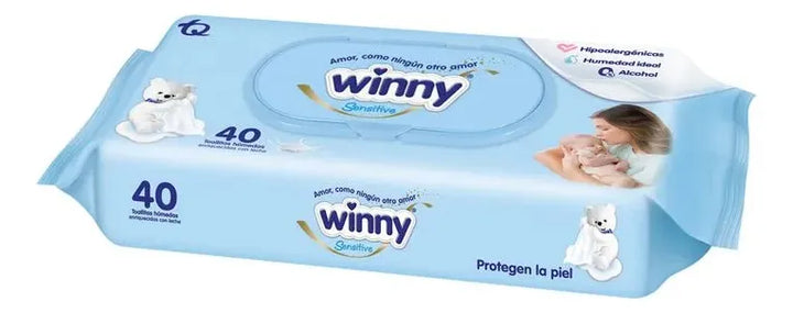 Toallitas Winny Sensitive Rnx40
