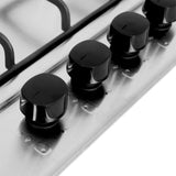 Estufa A Gas Natural 4 Puestos Challenger / Acero Inoxidable Color Plateado