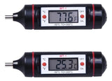 Termómetro Digital De Cocina Punzón Sonda Temperatura Carne Color Negro