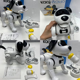 Perro Robot Interactivo MkToys Blanco Control Remoto Kaai-WOWO