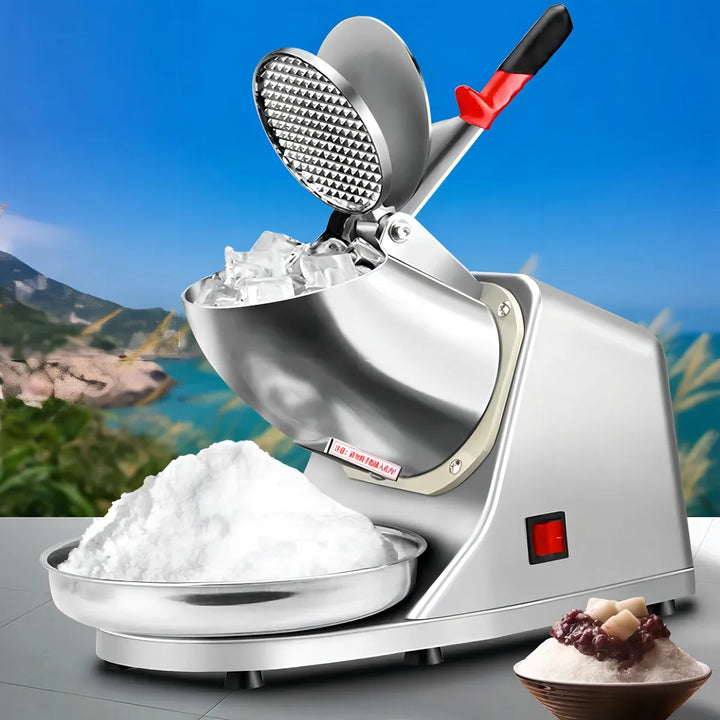 Maquina Trituradora Picadora De Hielo Mediana Para Raspados Y Cholados, Cocteles, Postres Perfecta Para Tu Negoció Houzze Sun Mas 4 Cuchillas De Obsequio