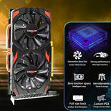 Tarjeta Gráfica Rx580 8gb Gamer Amd Ddr5 Gpu Gaming Surallow