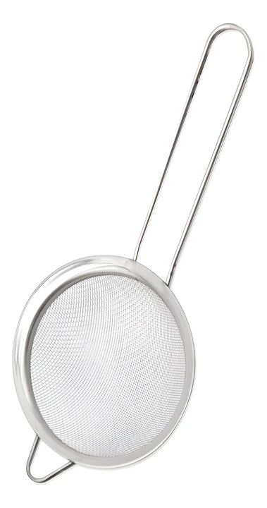 Colador Tamizador Harina 15,5cm Acero Inoxidable Mango Acero