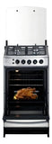 Cocina A Gas Indurama Modelo Bilbao 4 Hor/ Inox/ Con Grill
