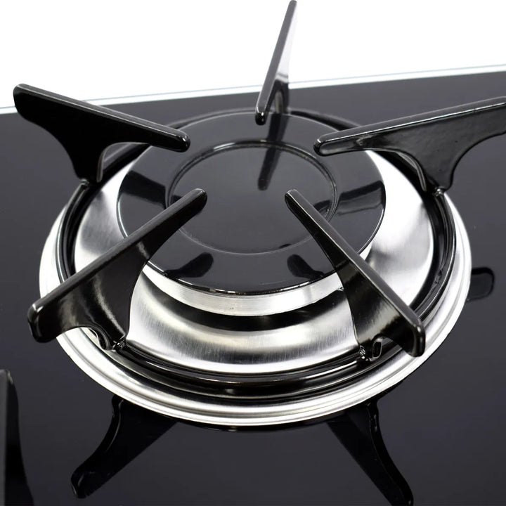 Estufa Continental Empotrar 4 Puestos Vidrio Templado 60×51 cm Gas Natural Modelo 5883