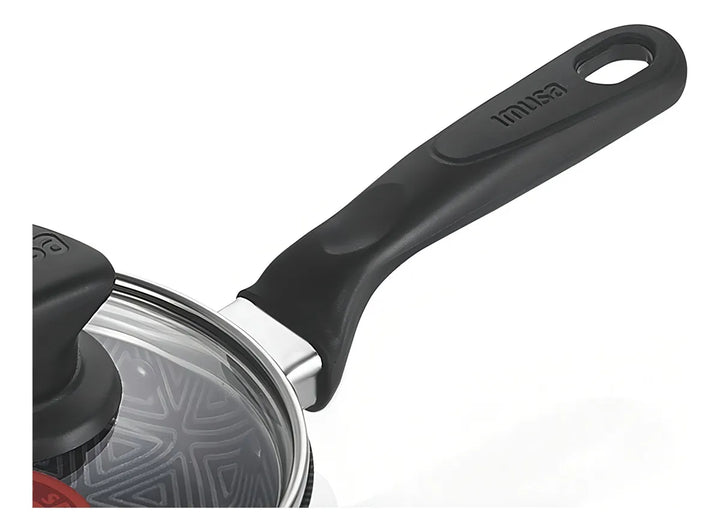 Cacerola Antiadherente 16cm Imusa Talent 5861029286 Color Gris/Azul