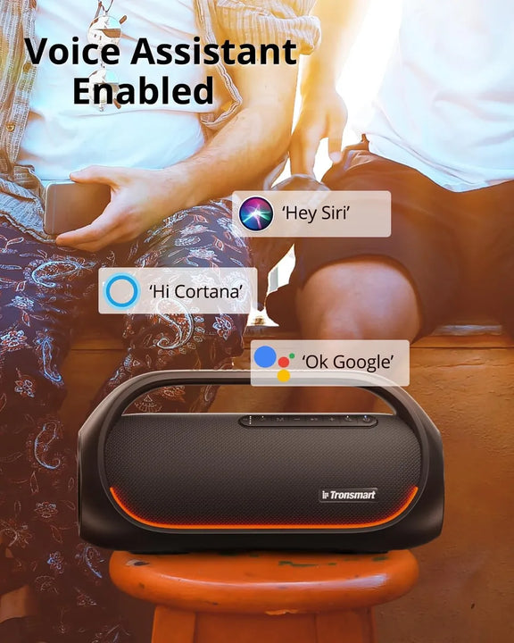 Parlante Tronsmart Bang Portátil, Bluetooth Waterproof 60w Negro