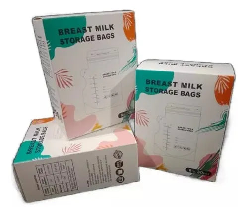 Bolsas Recolectoras Leche Materna 30 Unidades