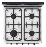 Estufa Romero Ultra Haceb 50 Cms Gas Natural Inox Color Negro