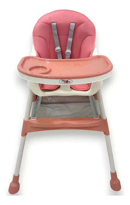 Silla De Comer 3 En 1 Kidshop Cy006 Plegable Rosado