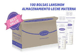 Bolsas Almacenamiento Leche Materna 100 Unidades Lansinoh