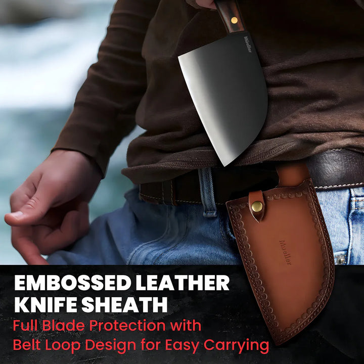 Cuchillo Profesional Para Carne 18 Cm De Acero De Alto Carb