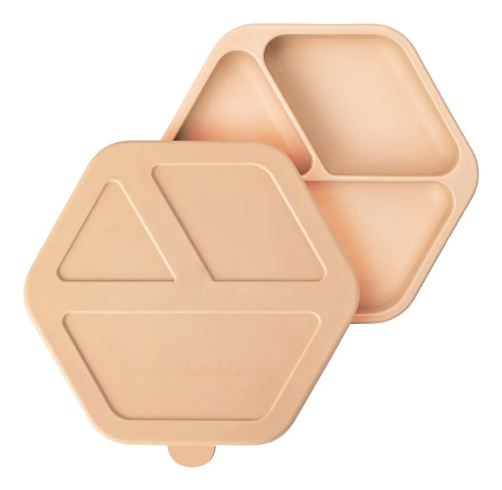 Tiny Twinkle Plato De Silicona Con Succion Para Bebe, Plato