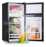 Mini Refrigerador 2.4 Pies Cúbicos Con Congelador Separado