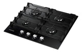 Estufa De Empotrar A Gas Samsung 60 Cm 4 Puestos Na64c3010ak Negro