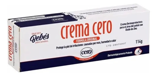 Crema Cero Para Bebes Original 114 Gr