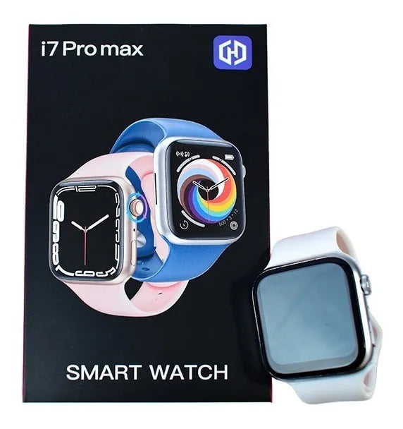 Reloj Smartwatch I7 Pro Max Negro Silical Gel