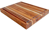 Tabla 40x26cm Cocina Picar Teca + Cera Abeja Tabla Teca