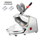 Maquina Trituradora Picadora De Hielo Mediana Para Raspados Y Cholados, Cocteles, Postres Perfecta Para Tu Negoció Houzze Sun Mas 4 Cuchillas De Obsequio