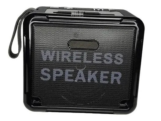 Parlante Bluetooth Recargable Radio Am/fm/sw Usb Auxiliar 88 Negro