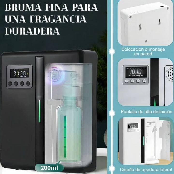 Maquina Humidificador Difusor De Aromas Bluetooth