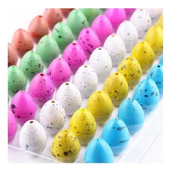 Huevos Dinosaurio X4 Nacen Y Crecen Con Agua Juguete Expande