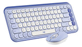 Logitech Pop Icon, Combo Teclado Y Mouse Bluetooth, Lila Mouse Lavanda Teclado Lavanda