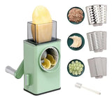 Picador De Mano Multifuncional Verduras Y Carnes Verde