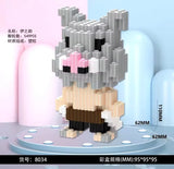 Juguete Armable Demon Slayer Magic Block Fichas Bloque Armar 500 Demon Slayer