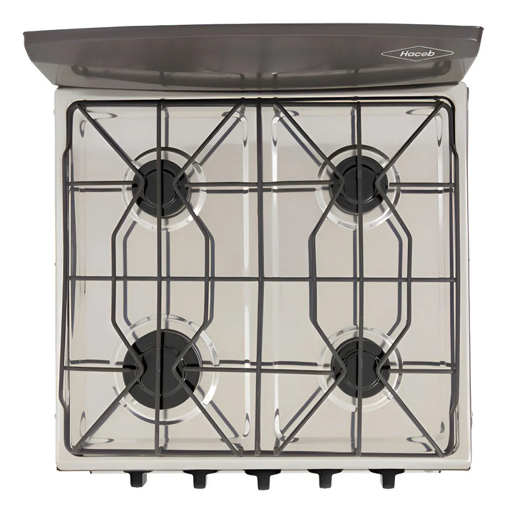 Estufa Romero Torre Haceb 50 Cms Gas Natural Plata Color Gris