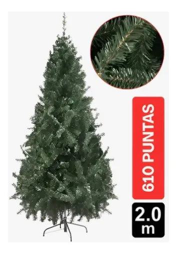 Árbol De Navidad, Pino Roma. De 2 Mtrs. Verde