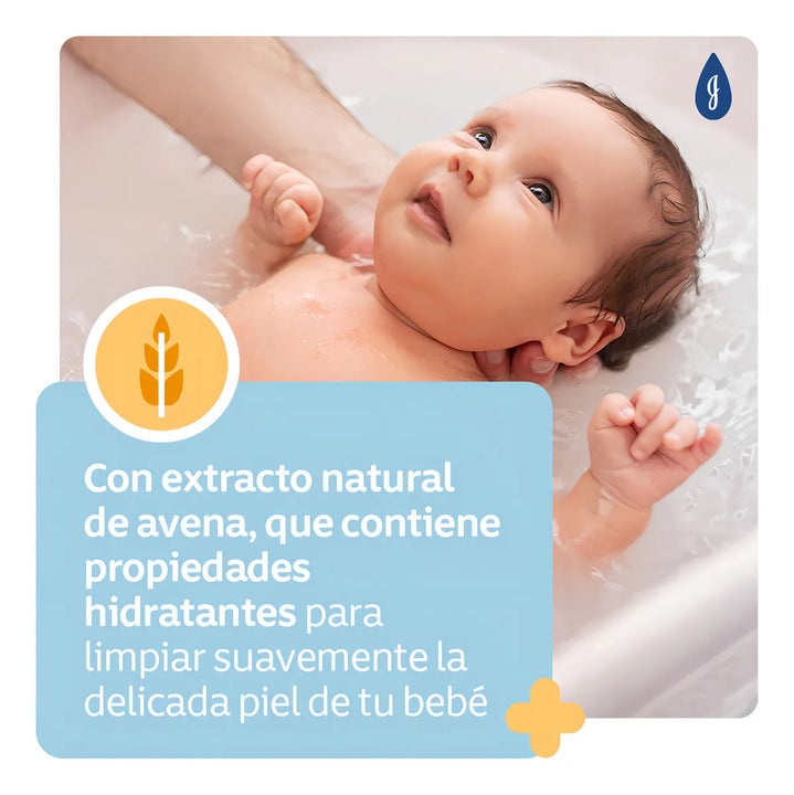 Jabón Bebé Johnson's Avena tripack 3x110 gr