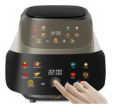 Freidora De Aire Sin Aceite Digital De 8 L Negro