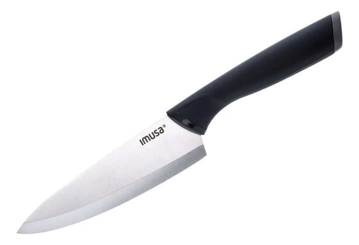 Cuchillo Chef 15cm Imusa Talent Acero Inoxidable Color Negro
