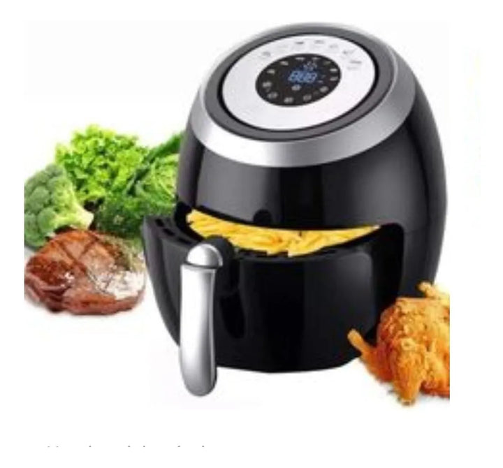 Freidora Digital Sin Aceite Fit Fry Air Fryer 4.2 Litros Negro