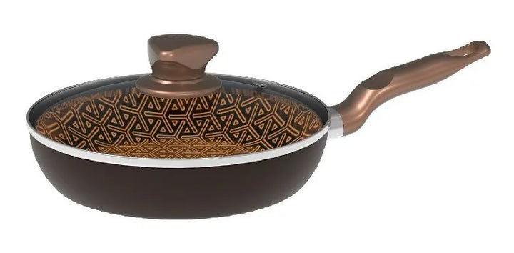 Sarten Color Marrón Oscuro