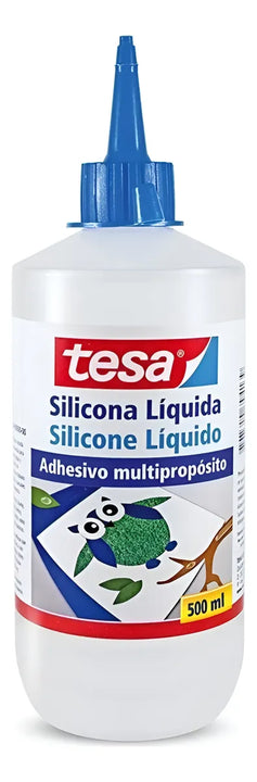 Silicona Liquida Tesa 500ml *5 Unidades Transparente