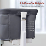 Moisés Mecedor Eléctrico 3 En 1 Ajustable Para Bebé Gris